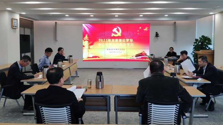 誠(chéng)通建投黨委深入學(xué)習(xí)貫徹黨的十九屆六中全會(huì)精神